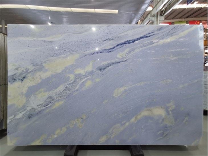 Azul Cielo Marble Wall