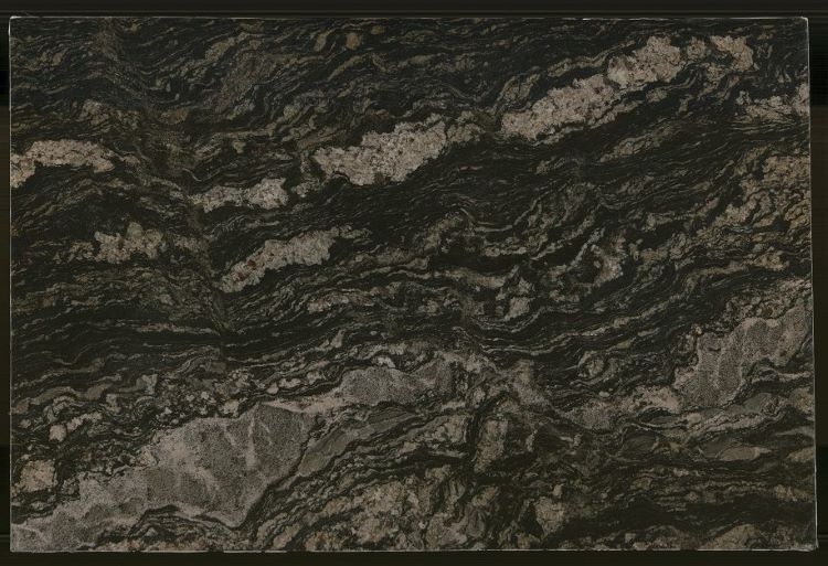 Ocean Blue Fantasy Granite interior design