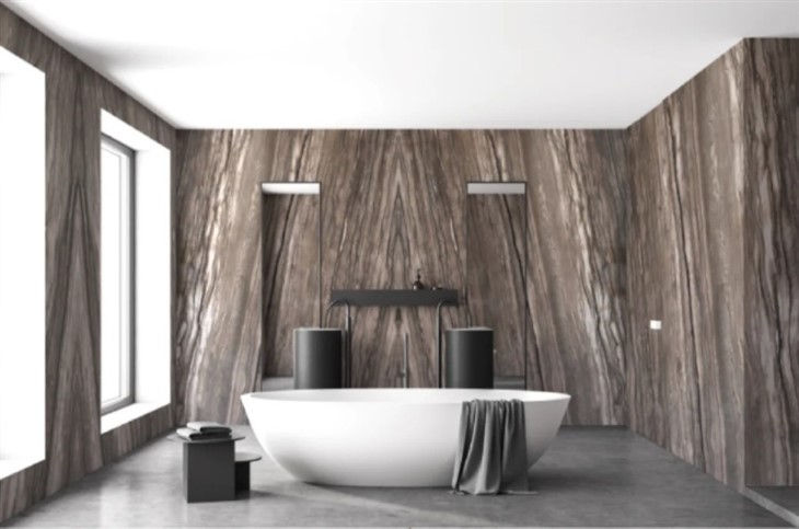 Sequoia Brown Marble Slab